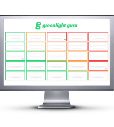risk software on screen - slide-in