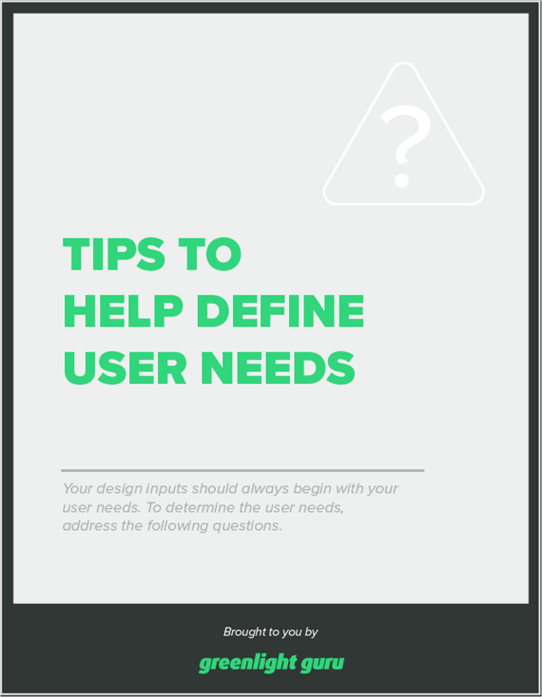 Tips to Help Define User Needs - Free Download