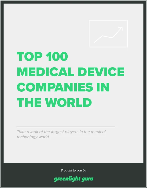 Top 100 Medical Device Companies - Free Download