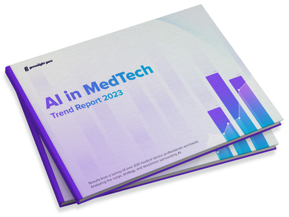 AI in MedTech Trend Report 2023 Cover Image